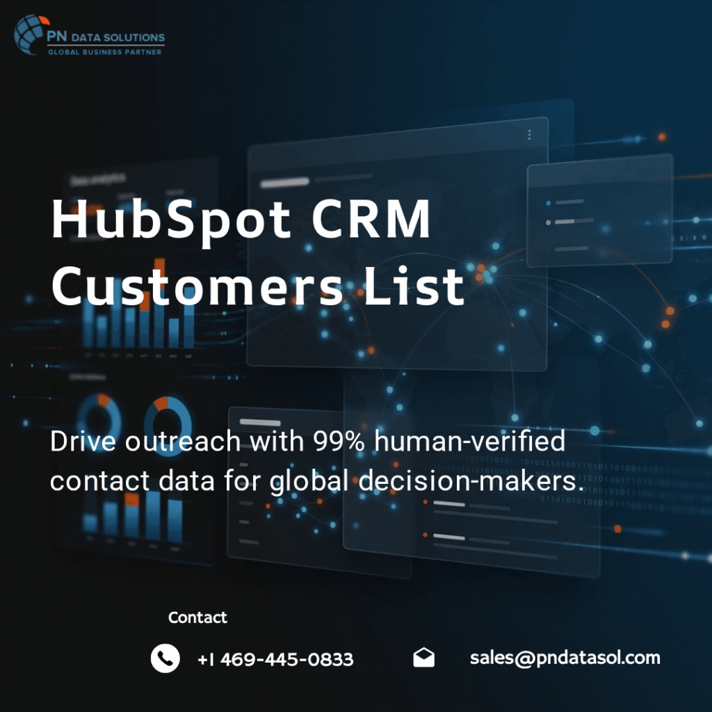 HubSpot CRM Customers List