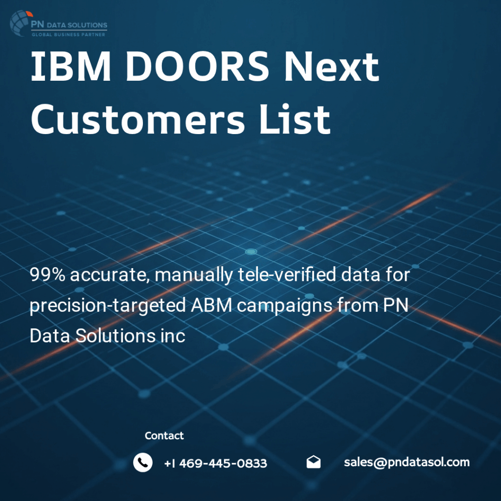 IBM DOORS Next Customers List