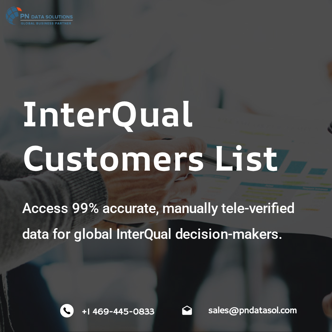 Interqual Tutorial Best InterQual Customers List – Verified Healthcare Utilization Leads ...