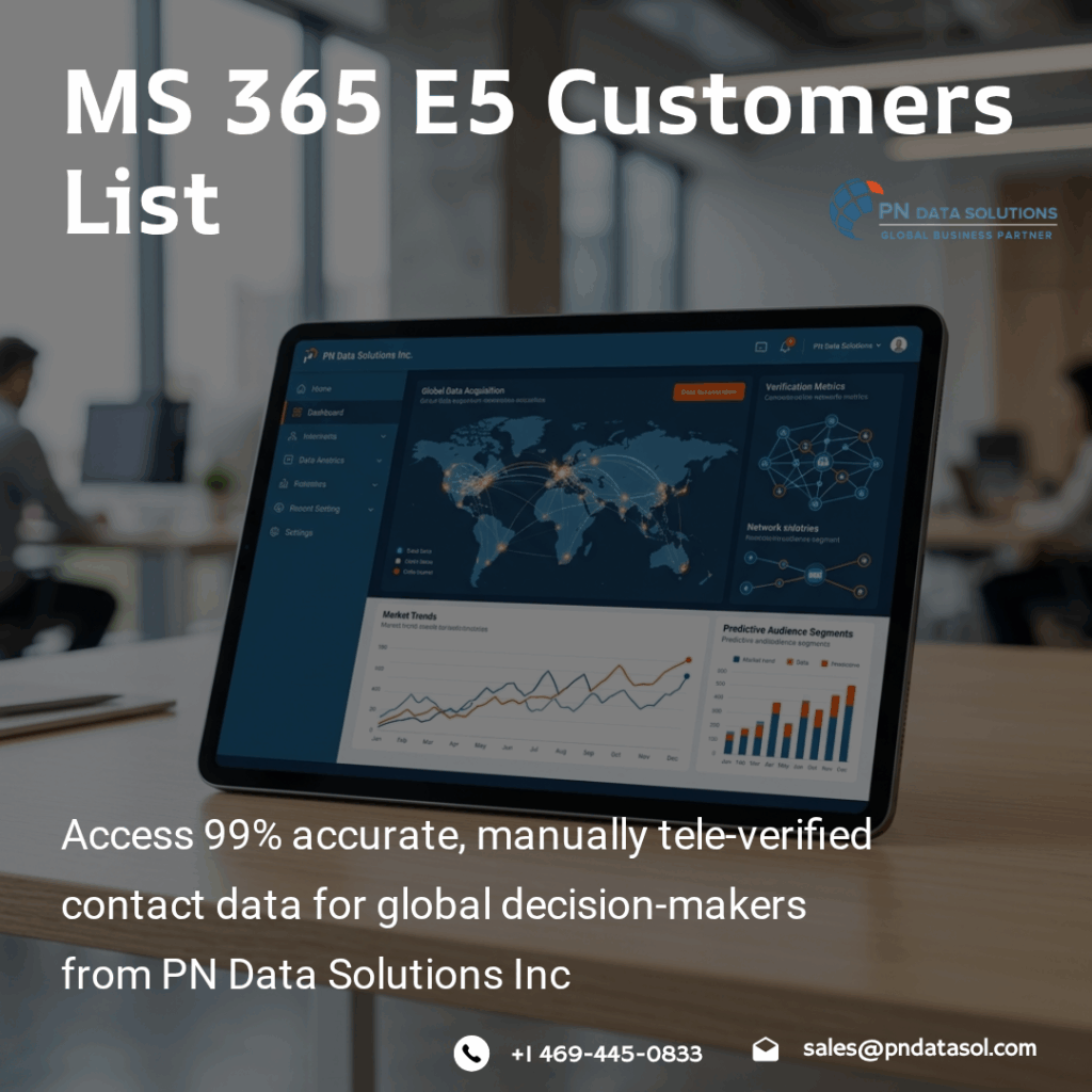 MS 365 E5 Customers List