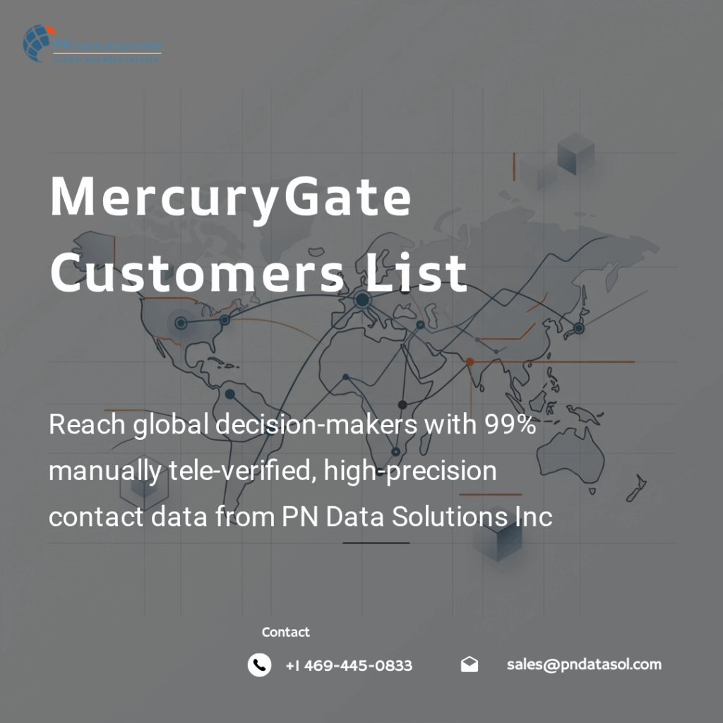 MercuryGate Customers List