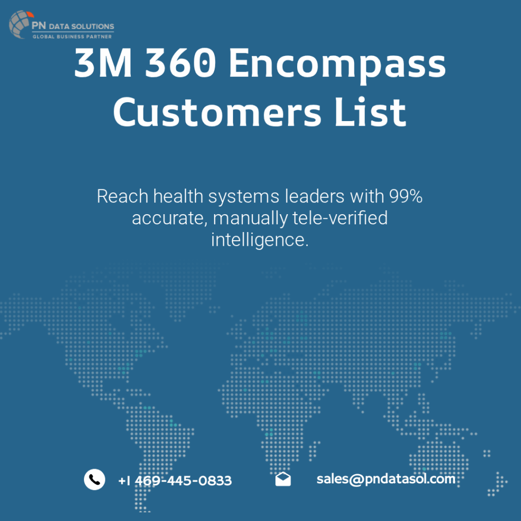 3M 360 Encompass Customers List