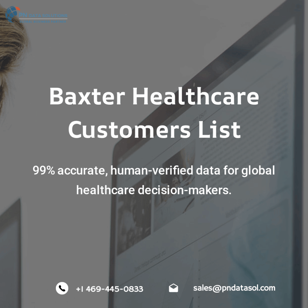 Baxter Healthcare Customers List