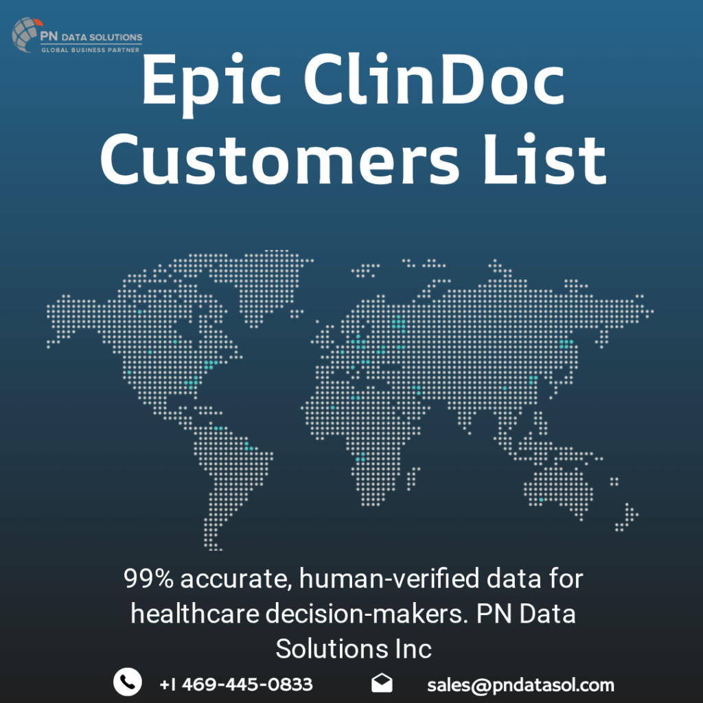Epic ClinDoc Customers List