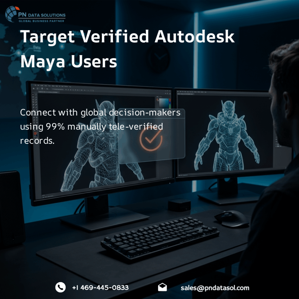 Autodesk Maya Customers List