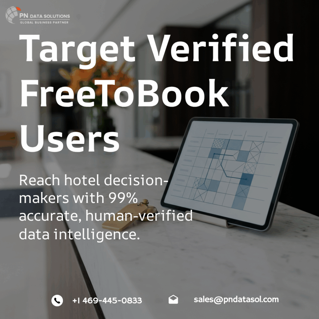 FreeToBook Customers List