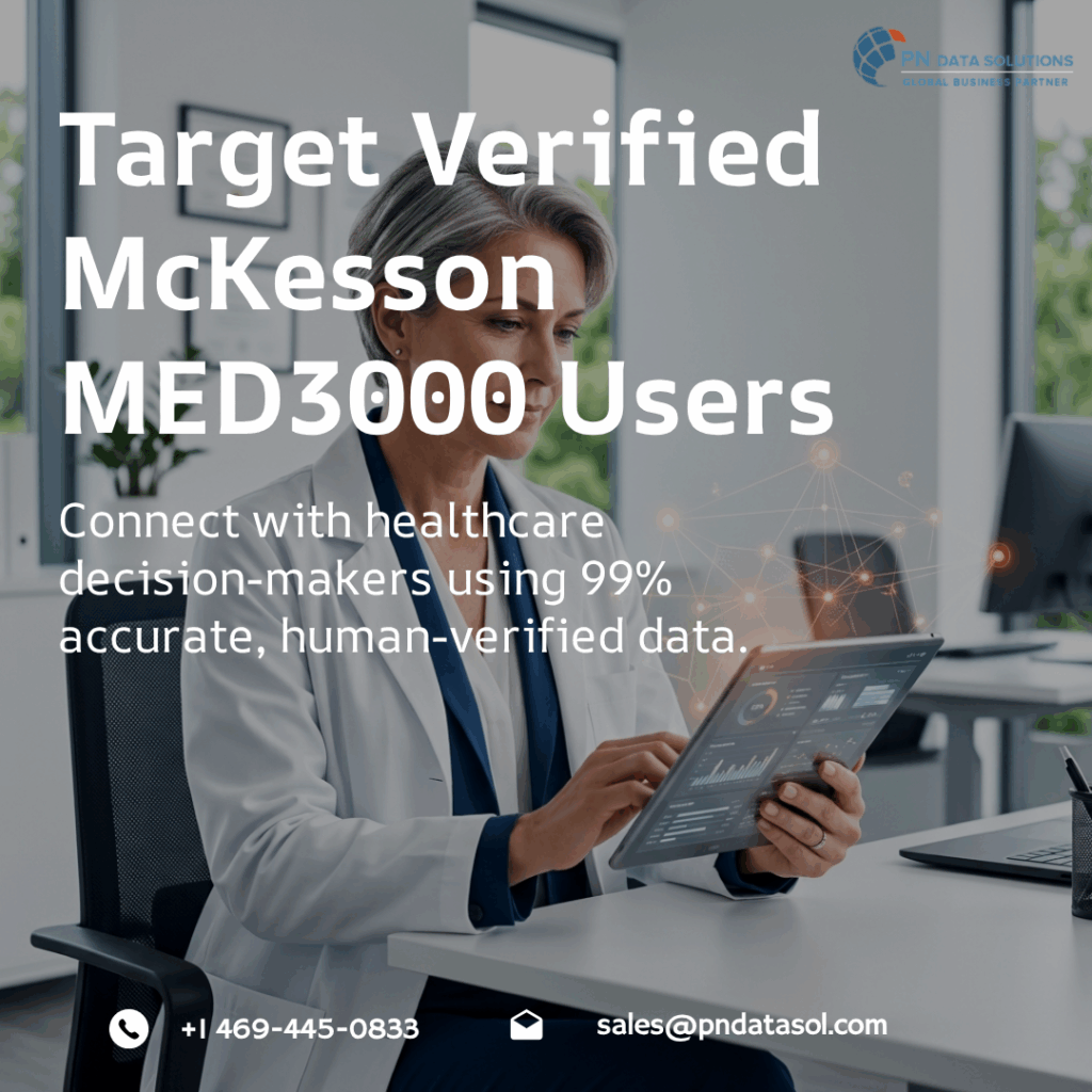 McKesson MED3000 Customers List