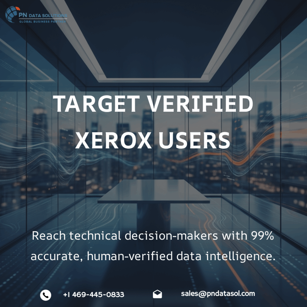 Xerox Customers List