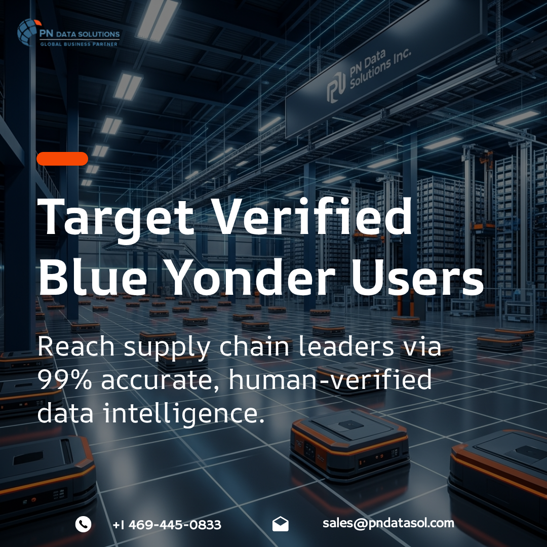 Blue Yonder Customer Lists | Get Accurate Blue Yonder Customer Contacts